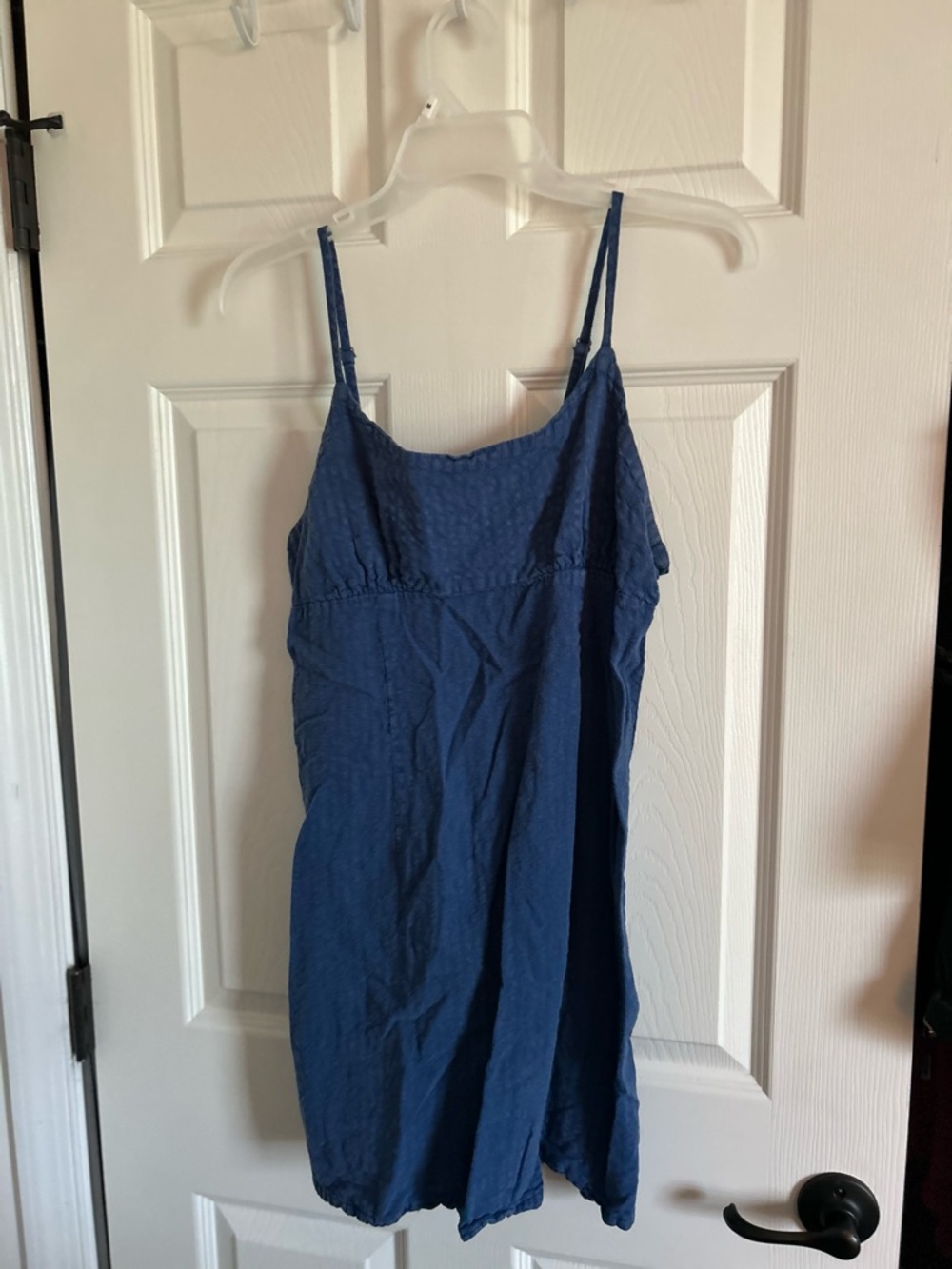 Blue Spaghetti Strap Sundress